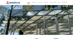 Desktop Screenshot of manoplas.com.co